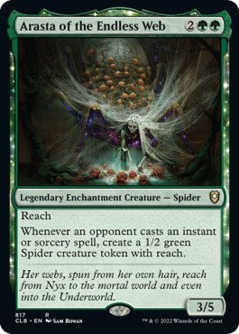 Arasta of the Endless Web (Commander Legends: Battle for Baldur's Gate) Light Play