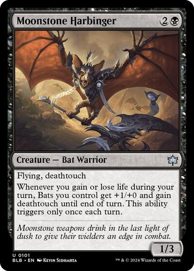 Moonstone Harbinger (Bloomburrow) Light Play