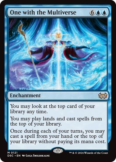 One with the Multiverse (Commander: Duskmourn: House of Horror) Light Play