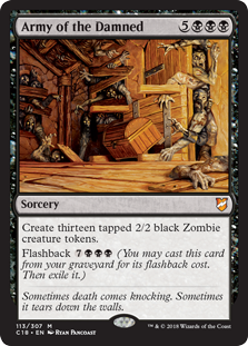 Army of the Damned (Commander 2018) Light Play