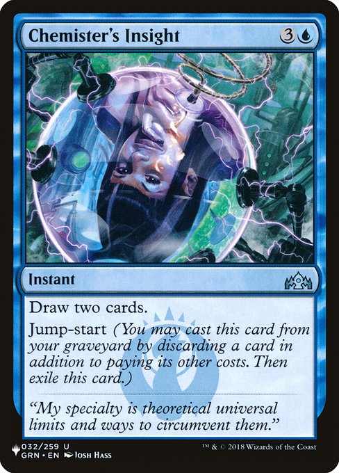 Chemister's Insight (The List) Light Play