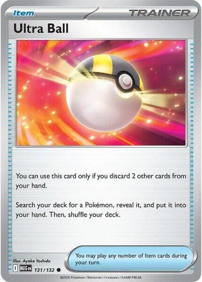 Ultra Ball (ME01: Mega Evolution) Light Play Reverse Holofoil