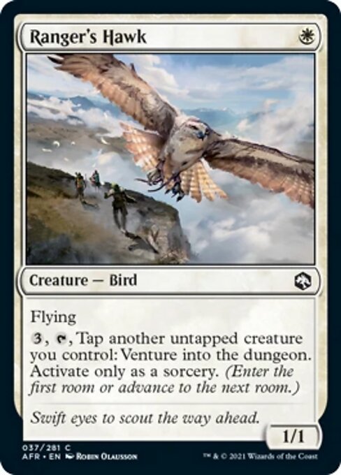 Ranger's Hawk (Adventures in the Forgotten Realms) Light Play Foil