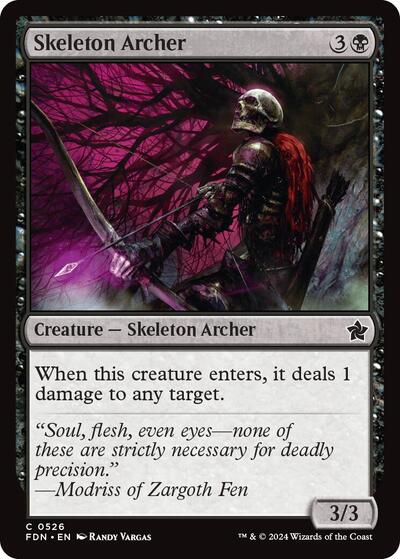 Skeleton Archer (Foundations) Light Play