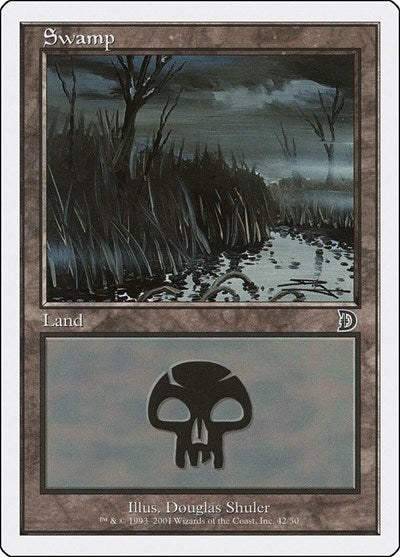 Swamp (42) (Promos: Deckmasters Garfield vs Finkel) Medium Play