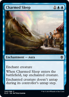Charmed Sleep (Throne of Eldraine) Light Play Foil