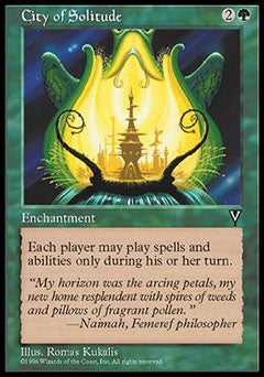 City of Solitude (Visions) Medium Play
