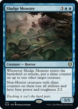 Sludge Monster (Commander Legends: Battle for Baldur's Gate) Light Play