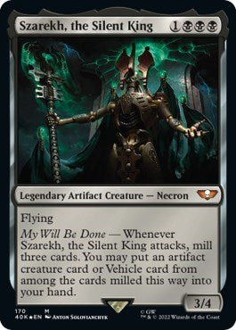 Szarekh, the Silent King (Universes Beyond: Warhammer 40K) Light Play Foil
