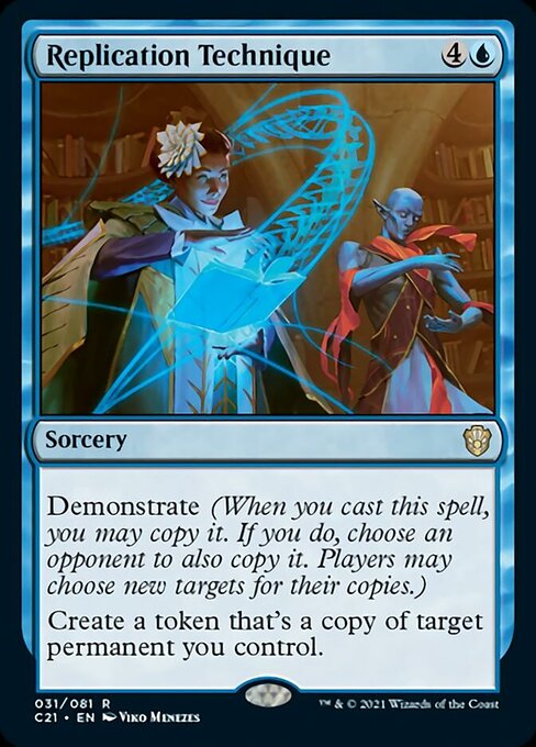 Replication Technique (Commander 2021 Strixhaven) Light Play