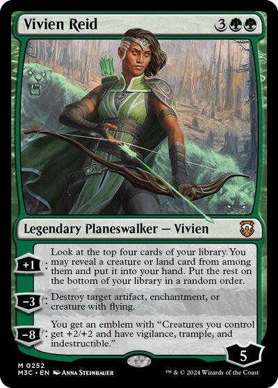Vivien Reid (Ripple Foil) (Commander: Modern Horizons 3) Light Play Foil