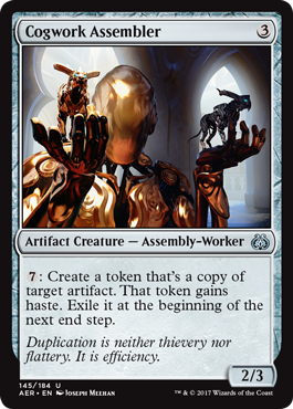 Cogwork Assembler (Aether Revolt) Light Play