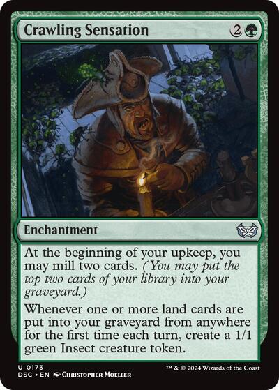 Crawling Sensation (Commander: Duskmourn: House of Horror) Light Play