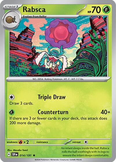 Rabsca (SV08: Surging Sparks) Light Play Holofoil
