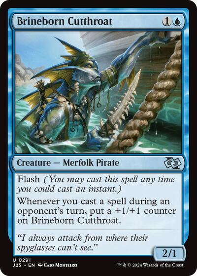 Brineborn Cutthroat (Foundations Jumpstart) Light Play