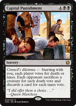 Capital Punishment (Conspiracy: Take the Crown) Near Mint Foil
