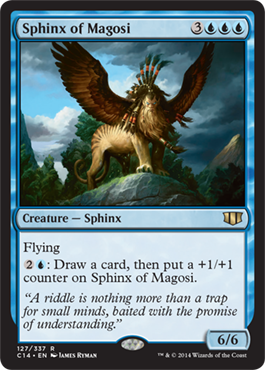 Sphinx of Magosi (Commander 2014 Edition) Light Play