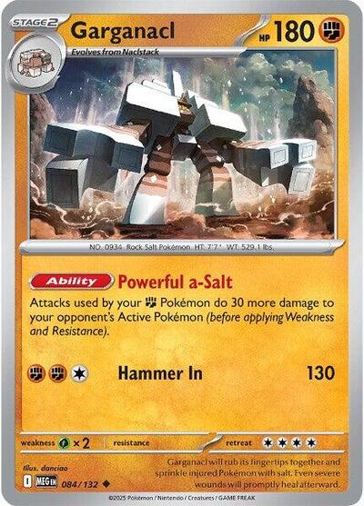 Garganacl - 084 (ME01: Mega Evolution) Light Play