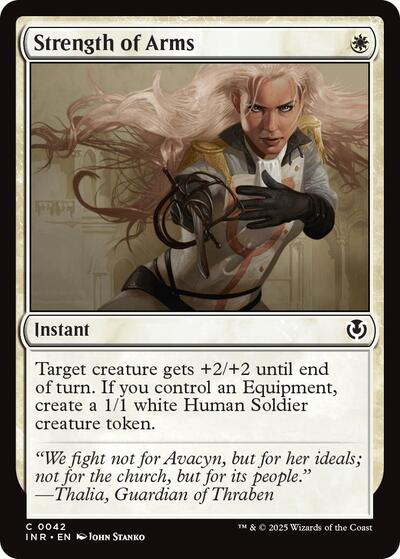 Strength of Arms (Innistrad Remastered) Light Play