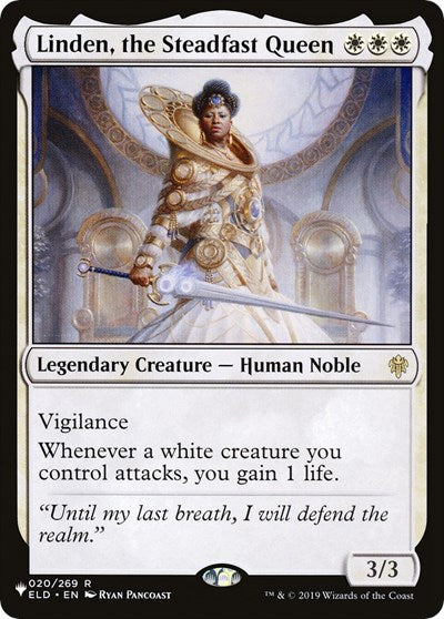 Linden, the Steadfast Queen (The List) Light Play
