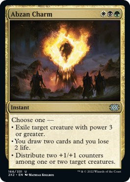 Abzan Charm (Double Masters 2022) Light Play