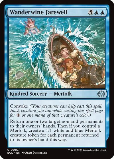 Wanderwine Farewell (Lorwyn Eclipsed) Light Play Foil