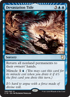 Devastation Tide (Commander 2018) Light Play