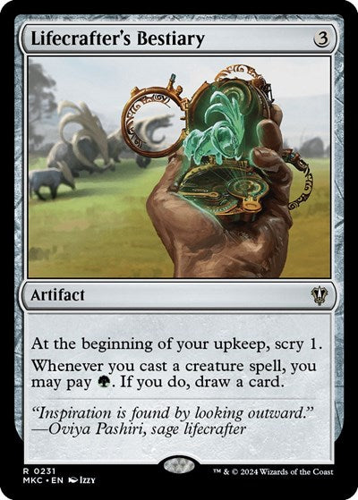 Lifecrafter's Bestiary (Commander: Murders at Karlov Manor) Light Play