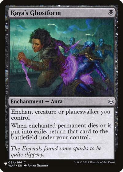 Kaya's Ghostform (The List) Light Play