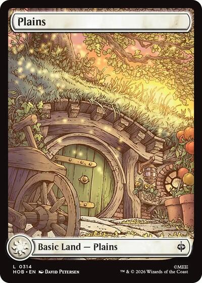 Plains (0314) (The Hobbit) Light Play Foil