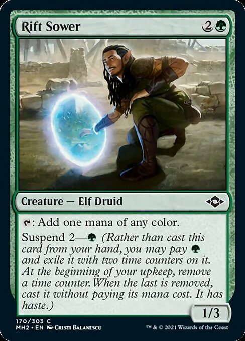 Rift Sower (Modern Horizons 2) Light Play Foil