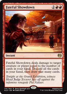 Fateful Showdown (Kaladesh) Light Play Foil