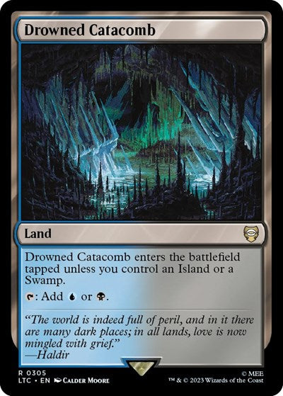 Drowned Catacomb (Commander: The Lord of the Rings: Tales of Middle-earth) Light Play