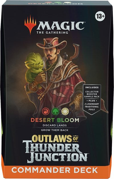 Outlaws of Thunder Junction Commander Deck Desert Bloom