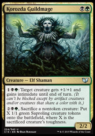Korozda Guildmage (Commander 2015) Light Play