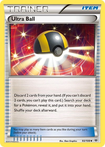 Ultra Ball (XY Roaring Skies) Medium Play