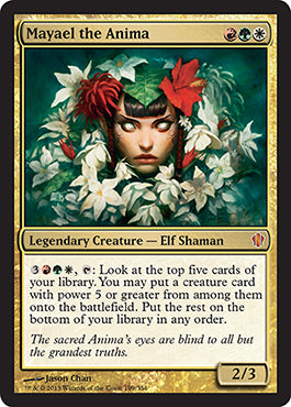 Mayael the Anima (Commander 2013 Edition) Light Play