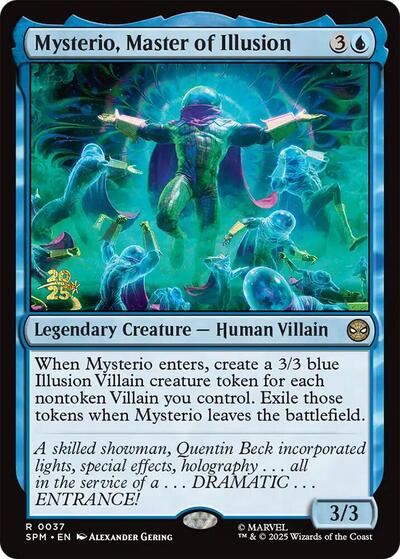 Mysterio, Master of Illusion (Promos: Prerelease Cards) Light Play Foil