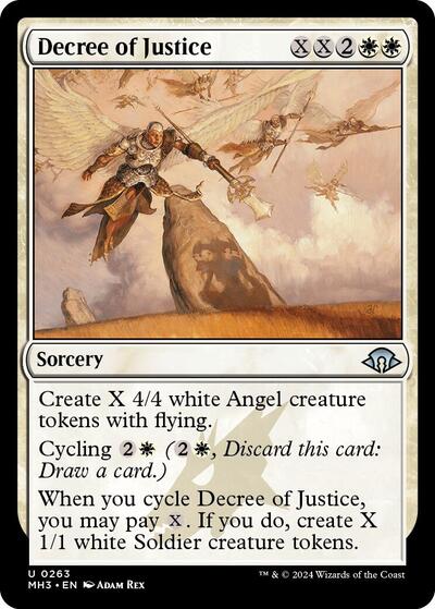 Decree of Justice (Modern Horizons 3) Light Play