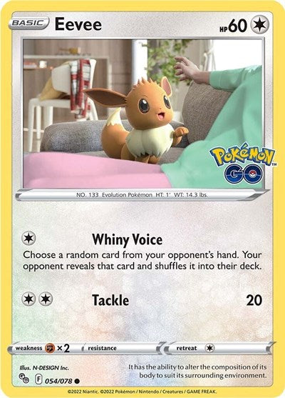 Eevee (Pokemon GO) Light Play