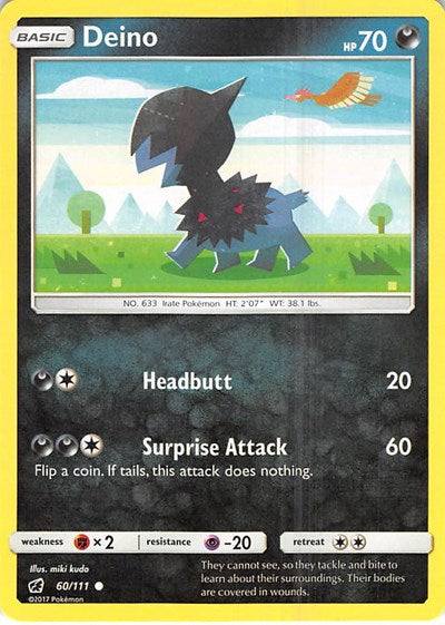 Deino (SM - Crimson Invasion) Medium Play