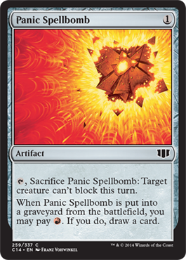 Panic Spellbomb (Commander 2014 Edition) Light Play