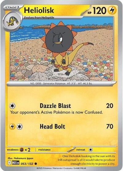 Heliolisk (ME01: Mega Evolution) Light Play