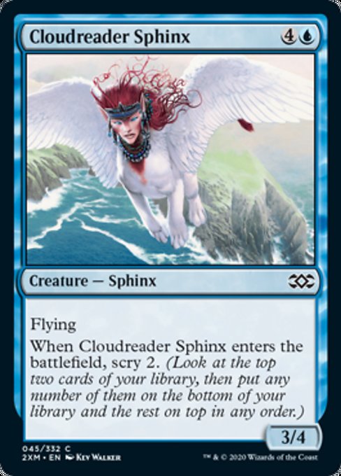 Cloudreader Sphinx (Double Masters) Light Play