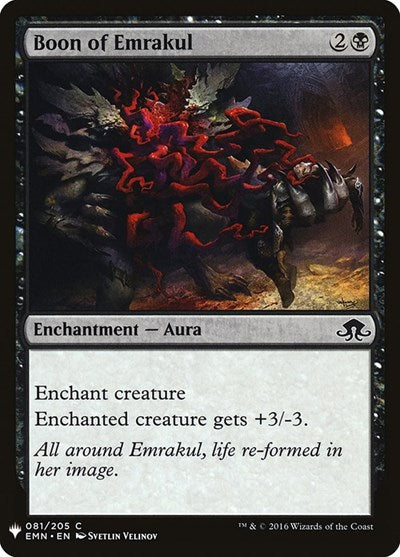 Boon of Emrakul (Mystery Booster) Light Play