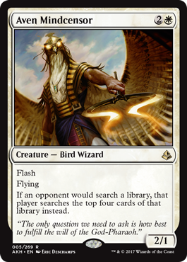 Aven Mindcensor (Amonkhet) Damaged / Poor