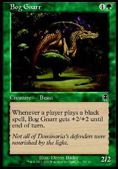 Bog Gnarr (Apocalypse) Light Play