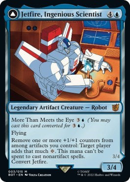 Jetfire, Ingenious Scientist (Universes Beyond: Transformers) Near Mint