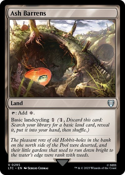 Ash Barrens (Commander: The Lord of the Rings: Tales of Middle-earth) Light Play