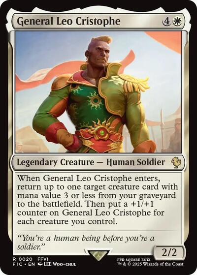 General Leo Cristophe (Commander: FINAL FANTASY) Light Play
